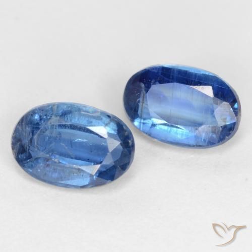 Gemme di Cianite Blu medio naturale da 1.46 ct, Ovale, I1