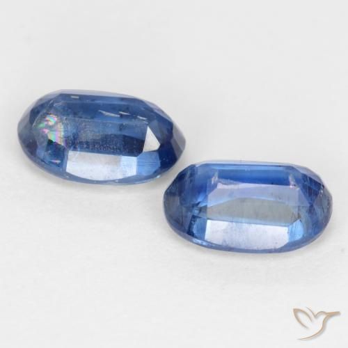 Gemme di Cianite Blu medio naturale da 1.46 ct, Ovale, I1