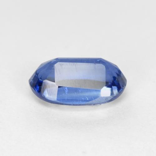 Cianite Blu navy naturale da 0.59 ct, Taglio ovale, SI-I1