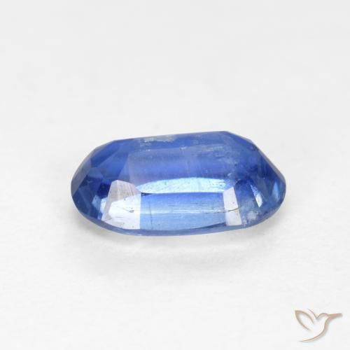 Cianite Blu scuro naturale da 0.58 ct, Ovale, SI-I1