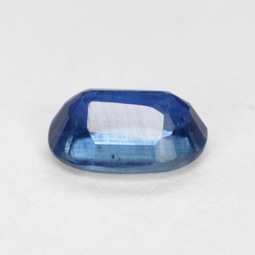 Cianite Blu scuro naturale da 0.67 ct, Taglio ovale, SI-I1