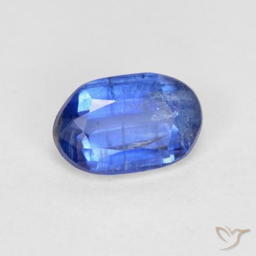 Cianite vero blu naturale da 0.70 ct, Ovale, SI-I1