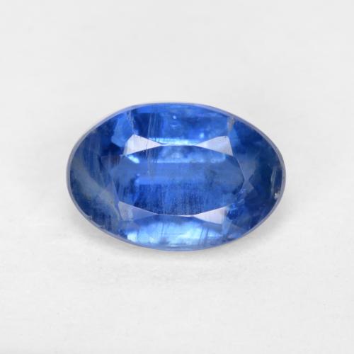 Cianite Blu scuro naturale da 0.72 ct, Ovale, SI-I1