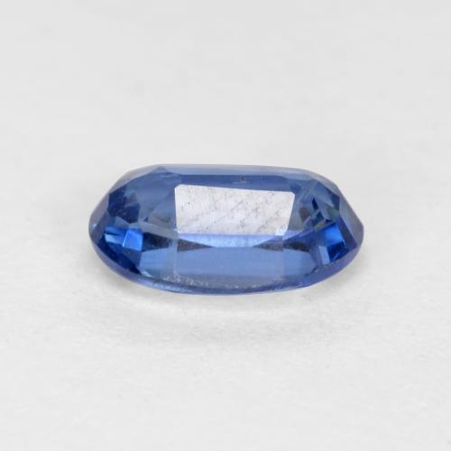 Cianite Blu scuro naturale da 0.61 ct, Taglio ovale, SI-I1