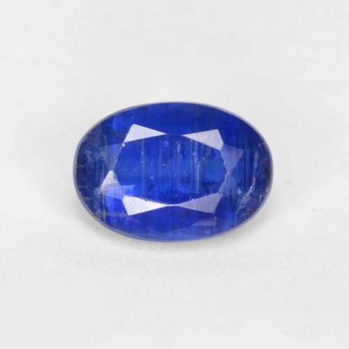 Cianite naturale blu da 0,61 ct, taglio ovale, SI-I1