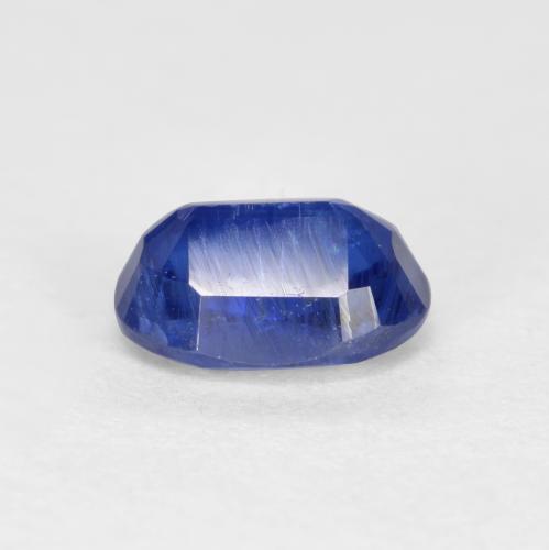 Cianite naturale blu da 0,61 ct, taglio ovale, SI-I1