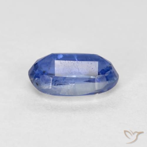 Cianite Blu scuro naturale da 0.62 ct, Ovale, SI-I1