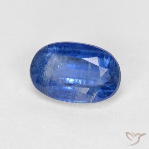 Cianite Blu fiordaliso naturale da 0.79 ct, Ovale, SI-I1