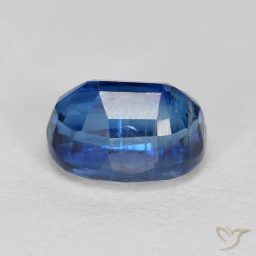 Cianite Blu scuro naturale da 1.61 ct, Taglio ovale, VS-SI
