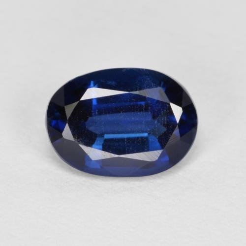 Cianite Blu reale naturale da 0.99 ct, Taglio ovale, VS-SI