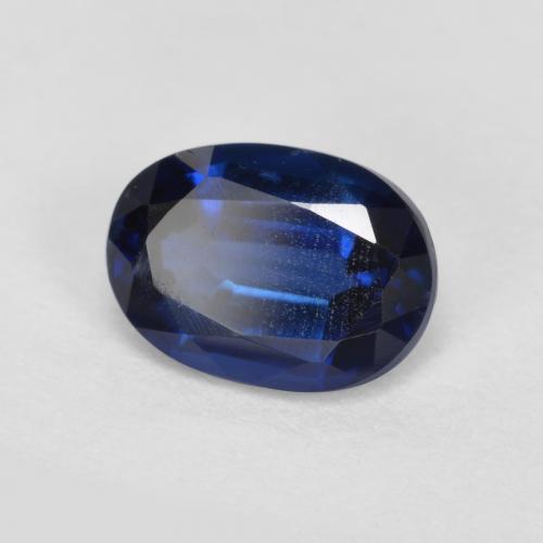 Cianite Blu reale naturale da 0.99 ct, Taglio ovale, VS-SI