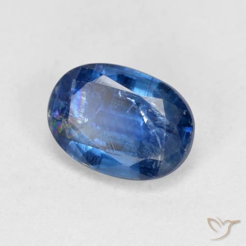 Cianite Blu medio naturale da 1.12 ct, Ovale, VS-SI