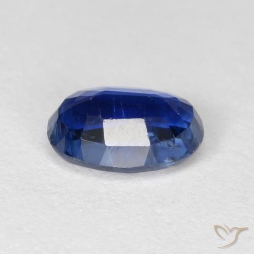 Cianite Blu navy naturale da 1.03 ct, Ovale, VS-SI