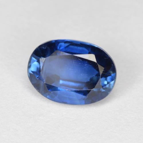 Cianite naturale blu da 1,15 ct, taglio ovale, VS-SI