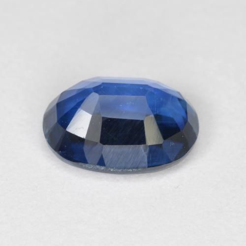 Cianite naturale blu da 1,15 ct, taglio ovale, VS-SI