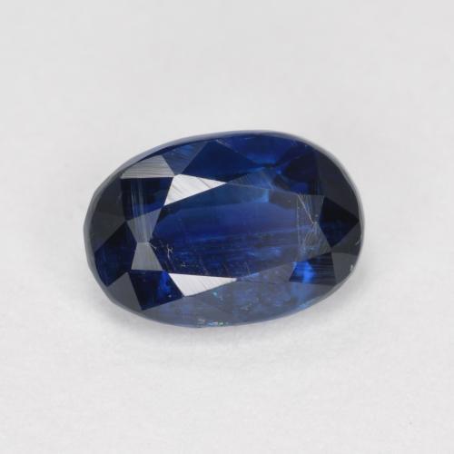 Cianite naturale blu da 1,18 ct, taglio ovale, SI