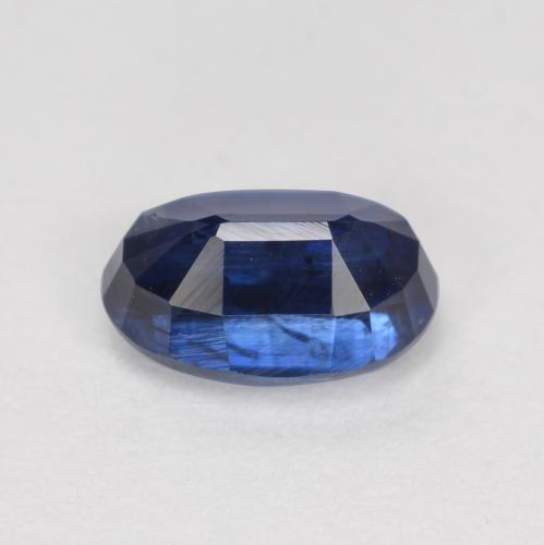 Cianite naturale blu da 1,18 ct, taglio ovale, SI