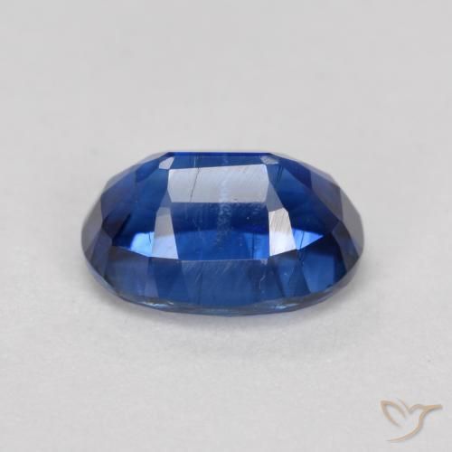 Cianite Blu navy naturale da 1.29 ct, Ovale, VS-SI
