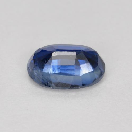 Cianite naturale blu da 1,00 ct, taglio ovale, VS-SI