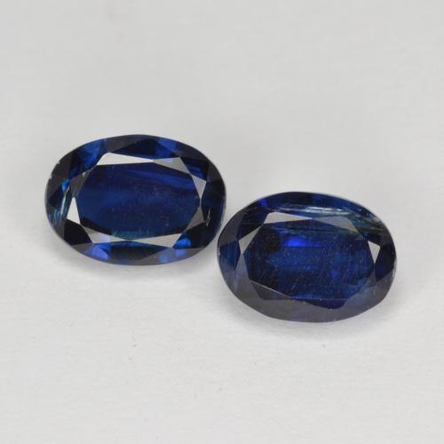 Cianite naturale blu da 2,48 ct, taglio ovale, VS-SI