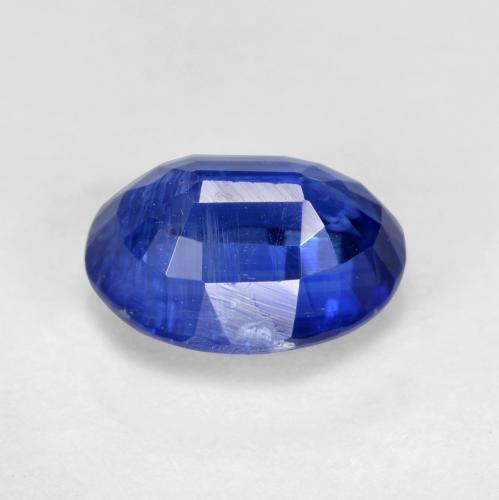 Cianite Blu scuro naturale da 1.74 ct, Taglio ovale, SI