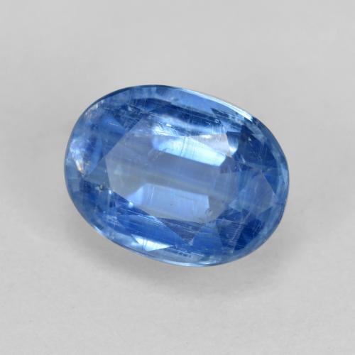 Cianite Blu acceso naturale da 1.67 ct, Taglio ovale, SI