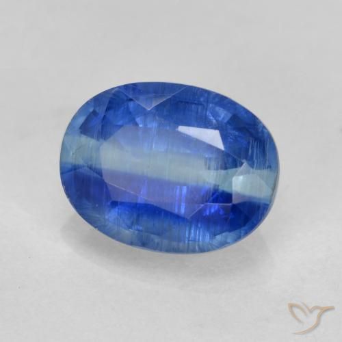 Cianite Blu medio naturale da 1.66 ct, Ovale, SI