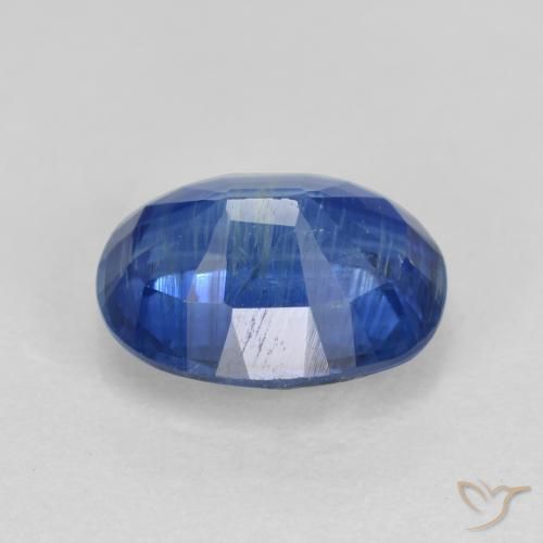 Cianite Blu medio naturale da 1.66 ct, Ovale, SI