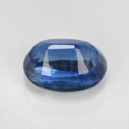 Cianite naturale blu da 1,70 ct, taglio ovale, SI