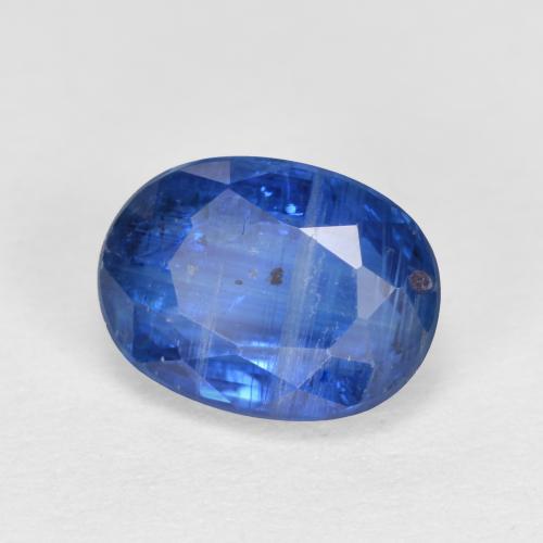 Cianite naturale blu da 1,89 ct, taglio ovale, SI