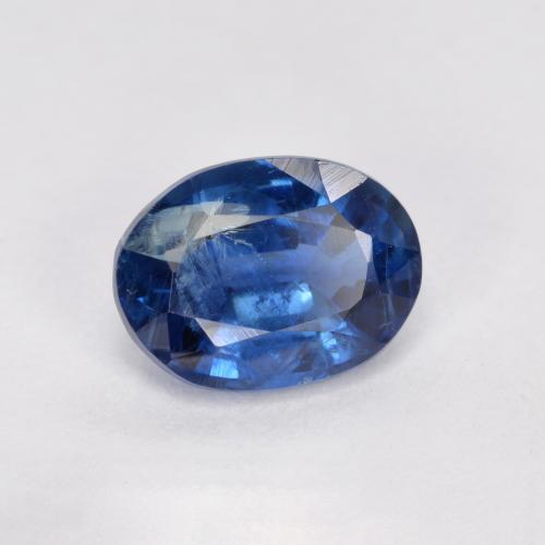 Cianite naturale blu da 1,71 ct, taglio ovale, SI