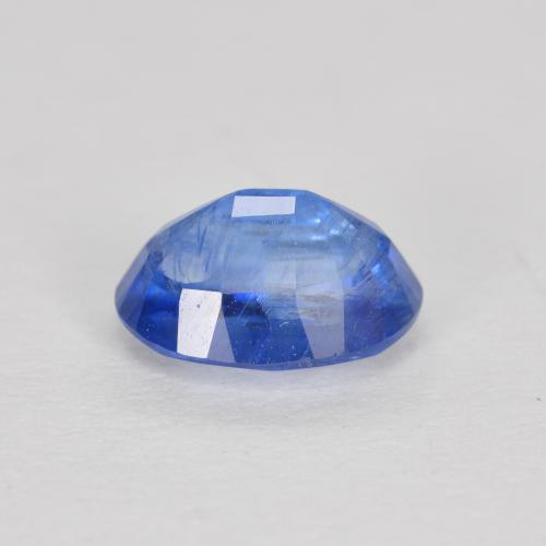 Cianite Blu Navy brillante naturale da 1.66 ct, Taglio ovale, VS-SI