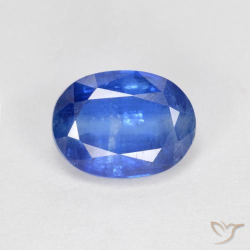 1.87ct Naturale Blu medio Cianite, Ovale, SI