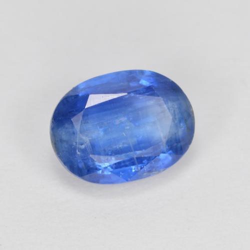 Cianite naturale blu da 2,15 ct, taglio ovale, SI