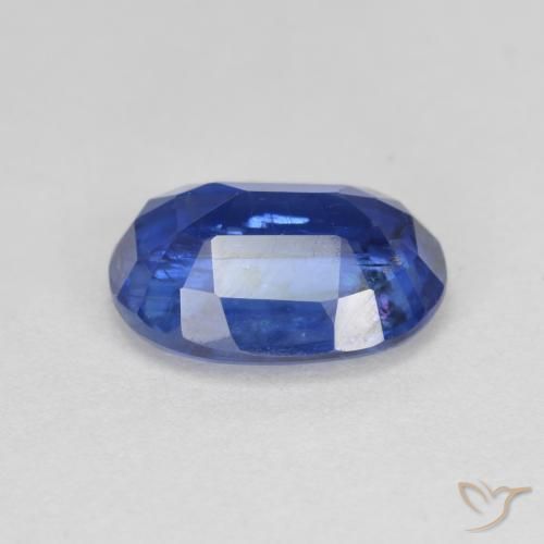 Cianite Blu navy naturale da 2.90 ct, Ovale, SI