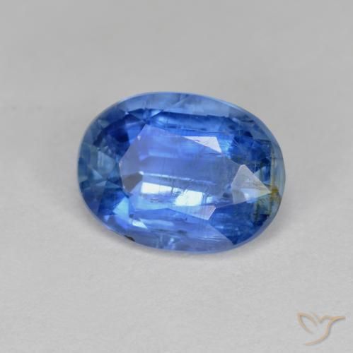2.59ct Naturale Blu medio Cianite, Ovale, SI