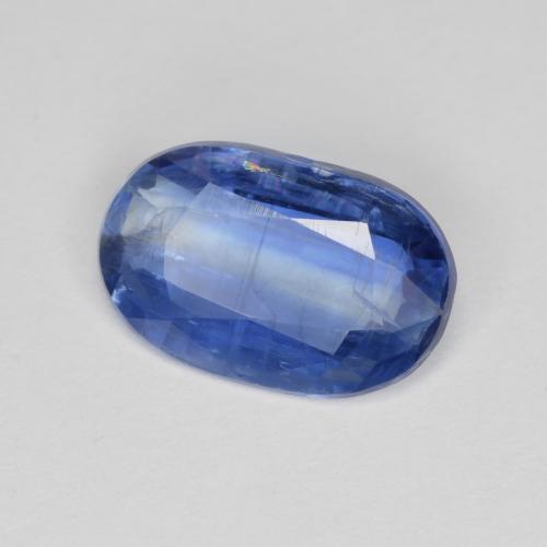 Cianite naturale blu da 2,57 ct, taglio ovale, SI