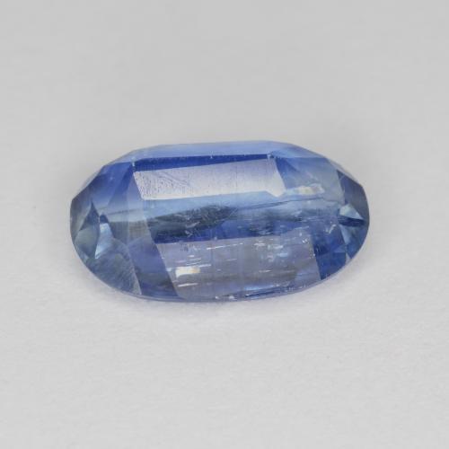 Cianite naturale blu da 2,57 ct, taglio ovale, SI