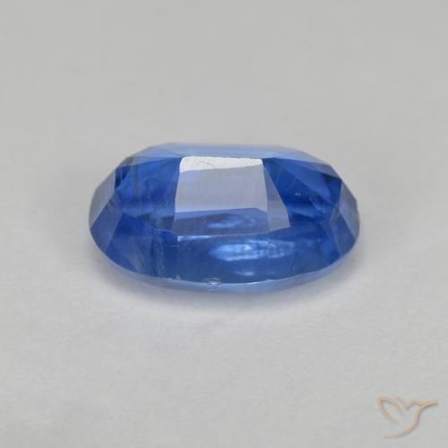 Cianite naturale blu da 2,95 ct, taglio ovale, VS-SI