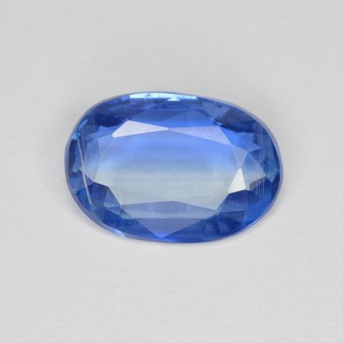 Cianite naturale blu da 2,24 ct, taglio ovale, VS-SI