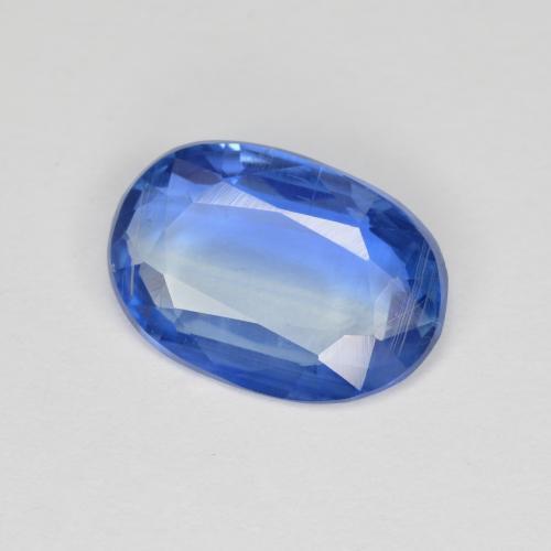 Cianite naturale blu da 2,24 ct, taglio ovale, VS-SI