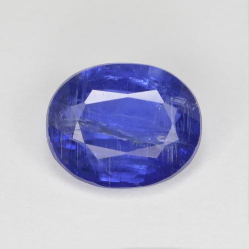 Cianite Intenso Viola Blu naturale da 3.05 ct, Taglio ovale, SI
