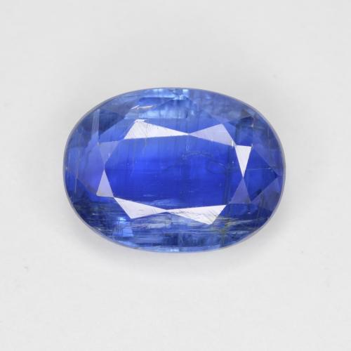 Cianite naturale blu da 3,26 ct, taglio ovale, SI