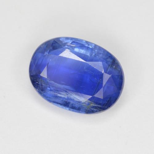 Cianite naturale blu da 3,26 ct, taglio ovale, SI