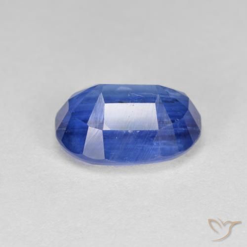 Cianite Blu scuro naturale da 2.78 ct, Ovale, SI