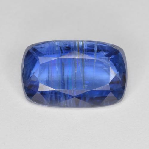 Cianite naturale blu da 3,76 ct, taglio a cuscino, SI