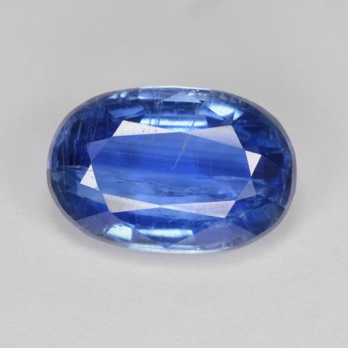 Cianite naturale blu da 3,98 ct, taglio ovale, SI