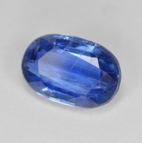 Cianite naturale blu da 3,98 ct, taglio ovale, SI