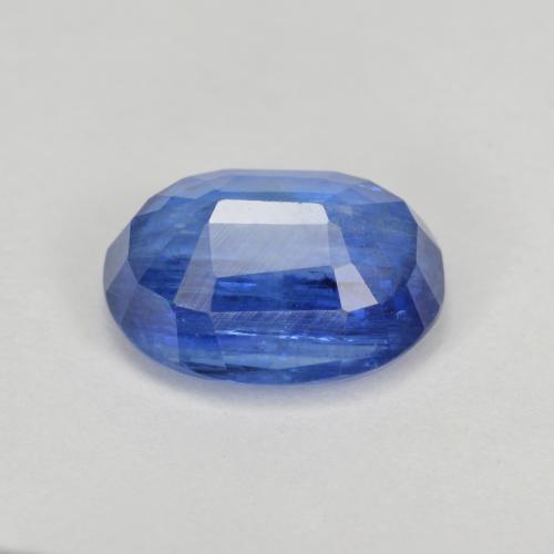 Cianite naturale blu da 3,32 ct, taglio ovale, SI