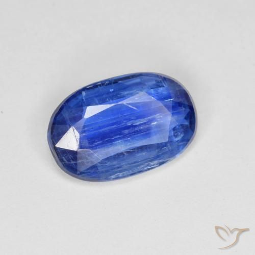 Cianite Blu navy naturale da 2.31 ct, Ovale, SI